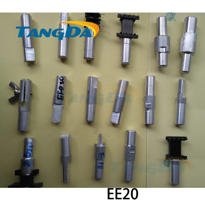 

Tangda EE EE20 Jig fixtures Interface:12mm for Transformer skeleton Connector clamp Hand machine Inductor Clips