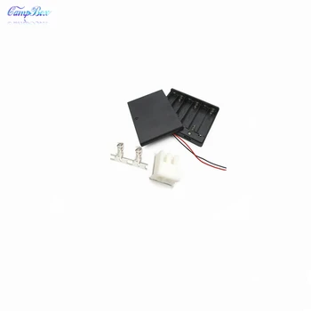 10Pcs 6xAA Battery Case Holder Socket Wire Junction Boxes With Wires, Switch&Cover, XH 2.54 Header and Crimps
10Pcs 6xAA Battery Case Holder Socket Wire Junction Boxes With Wires, Switch&Cover, XH 2.54 Header and Crimps