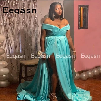 2020 Womens Plus Size Evening Dresses Long Elegant Off Shoulder Side Slit Formal Dress A-Line Sexy Evening Party Gowns
2020 Womens Plus Size Evening Dresses Long Elegant Off Shoulder Side Slit Formal Dress A-Line Sexy Evening Party Gowns