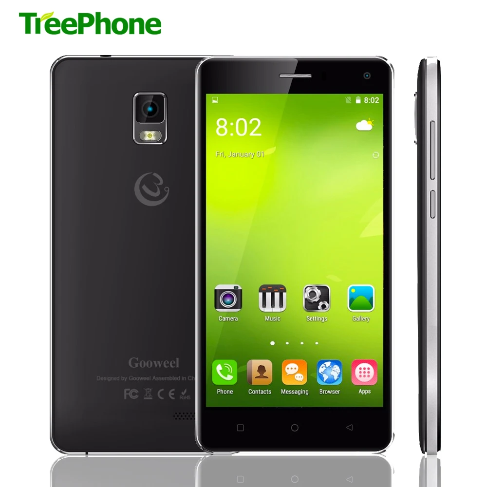 Gooweel M13 плюс 4 г смартфон 5.0 "HD экран Quad Core Android 5.1 мобильный телефон GPS 8MP камеры 1 ГБ