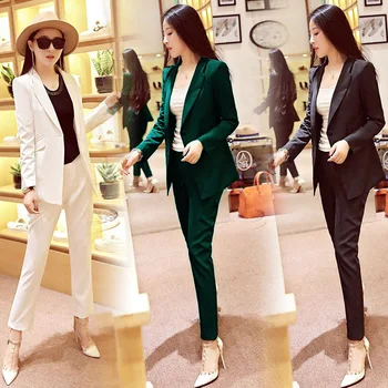 European and American new brand with the same suit spring and summer Slim temperament suit plus nine pants suit tide
European and American new brand with the same suit spring and summer Slim temperament suit plus nine pants suit tide