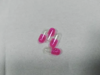 (10,000pcs/pack) Size 5 Pink translucent / Clear Color Gelatin Capsule, 5# Empty Capsule---Top And Bottom Closed
(10,000pcs/pack) Size 5 Pink translucent / Clear Color Gelatin Capsule, 5# Empty Capsule---Top And Bottom Closed