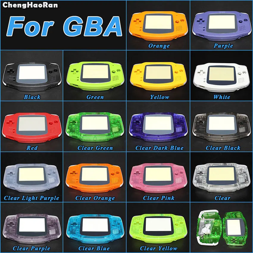 ChengHaoRan для Gameboy Advance Shell Полный Корпус чехол оболочка Nintendo GBA консоль кнопки