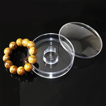 New Fashion Clear Acrylic Round Transparent Cover Bracelet Chain Beads Organizer Jewelry Display Storage Box
New Fashion Clear Acrylic Round Transparent Cover Bracelet Chain Beads Organizer Jewelry Display Storage Box