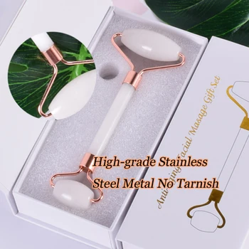 Jade Face Roller With boxed White Massage Roller Slimming Anti Wrinkle Cellulite Neck Facial Beauty Natural Stone Crystal Tool
Jade Face Roller With boxed White Massage Roller Slimming Anti Wrinkle Cellulite Neck Facial Beauty Natural Stone Crystal Tool