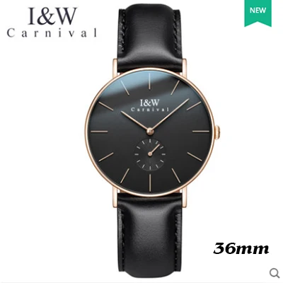 2017 Men Women Watches Top Brand Luxury Carnival Japan Quartz Watch Leather Rose Gold Clock Relojes Mujer Montre Femme Horloge
2017 Men Women Watches Top Brand Luxury Carnival Japan Quartz Watch Leather Rose Gold Clock Relojes Mujer Montre Femme Horloge