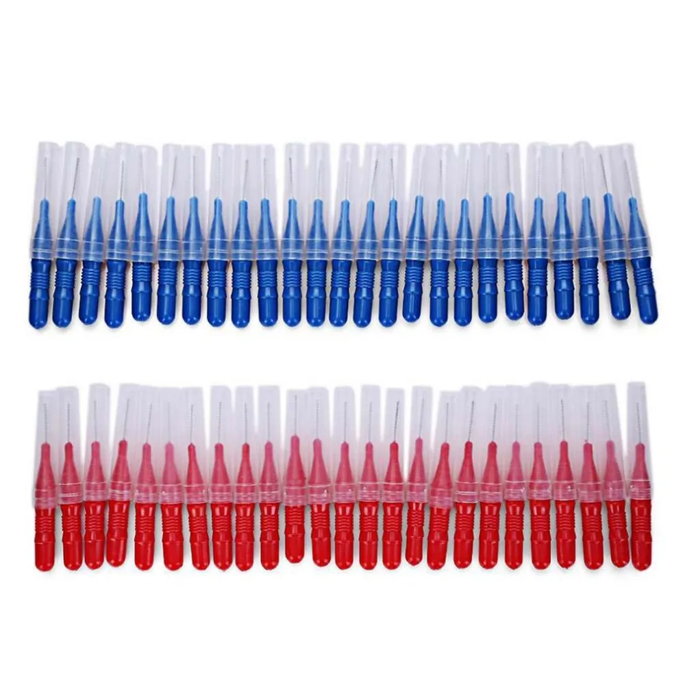 2.5MM 50Pcs/Set Brushing Teeth Crevice Between Teeth Toothbrush Cleaning Tool Teeth Care Dental Interdental Brush Beauty New
2.5MM 50Pcs/Set Brushing Teeth Crevice Between Teeth Toothbrush Cleaning Tool Teeth Care Dental Interdental Brush Beauty New