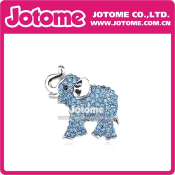 100pcs/lot / Blue Crystal Rhinestone Silver Tone Baby Trunk Elephant Pin Brooch
100pcs/lot / Blue Crystal Rhinestone Silver Tone Baby Trunk Elephant Pin Brooch