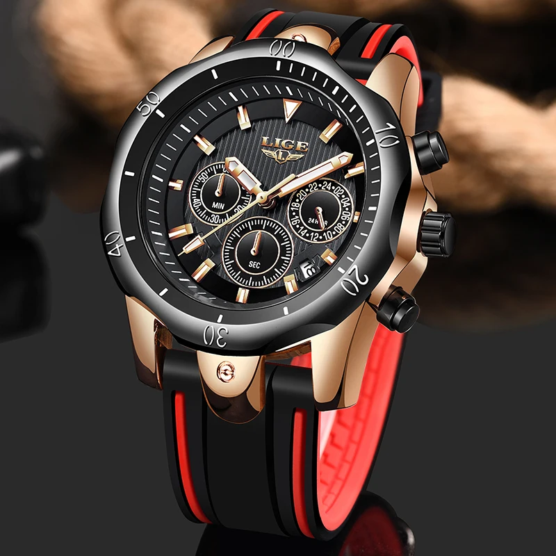 2019 New Mens Watches LIGE Top Luxury Brand Fashion Sport Watch Men Military Waterproof Chronograph Clock Relogio Masculino+Box
2019 New Mens Watches LIGE Top Luxury Brand Fashion Sport Watch Men Military Waterproof Chronograph Clock Relogio Masculino+Box