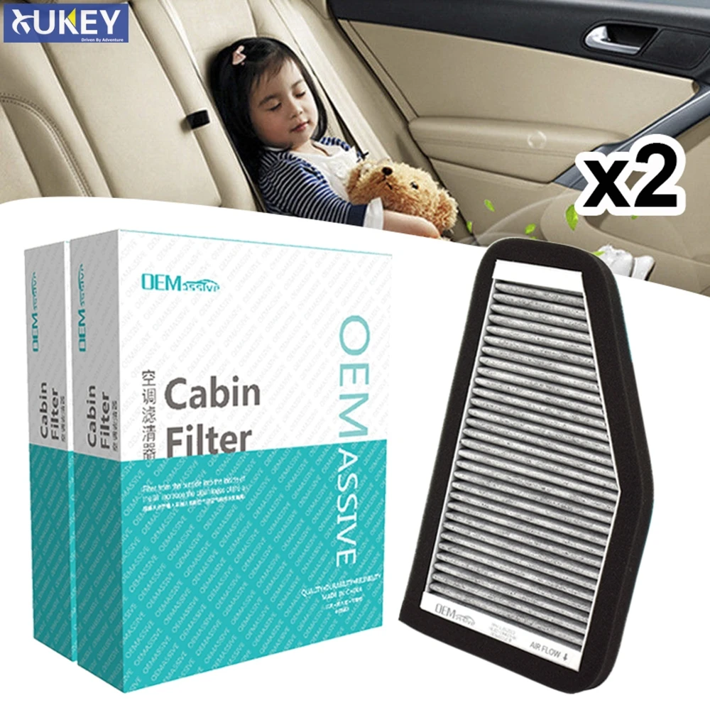 2PC Car Accessories Activated Carbon Cabin Air Filter For Ford Escape Mercury Mariner Hybrid Mazda Tribute 2008 2009 2010
2PC Car Accessories Activated Carbon Cabin Air Filter For Ford Escape Mercury Mariner Hybrid Mazda Tribute 2008 2009 2010
