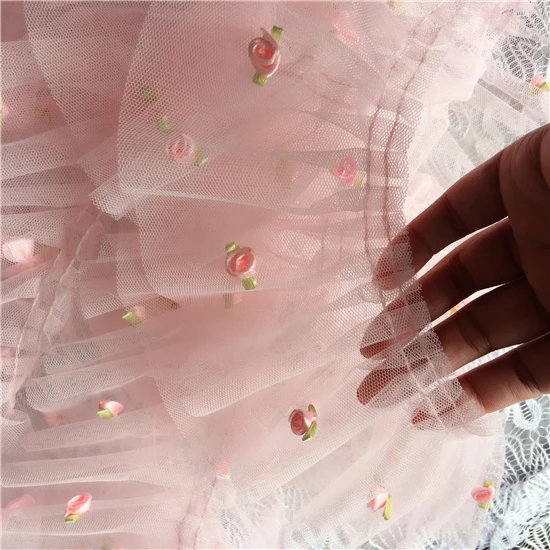 5Yards/lot Mesh Embroidered Pink Soft Ruffle Lace Trim Fabric High Quality width 9cm Free shipping-Time
5Yards/lot Mesh Embroidered Pink Soft Ruffle Lace Trim Fabric High Quality width 9cm Free shipping-Time