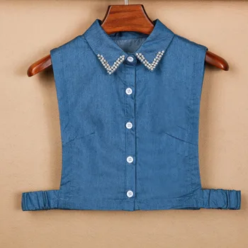 Autumn winter women saving collar cowboy bead fake shirt fake collar shirt female fashion temperament gemstone lining collar
Autumn winter women saving collar cowboy bead fake shirt fake collar shirt female fashion temperament gemstone lining collar