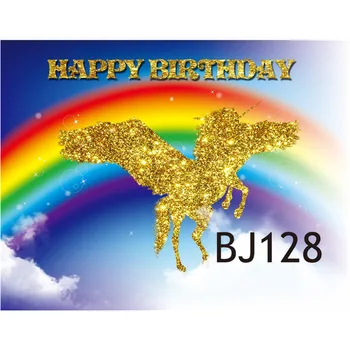 LB Polyester & Vinyl Golden Glitter Flying Unicorn Rainbow Birthday Studio Backgrounds For Photo Studio Photography Backdrops
LB Polyester & Vinyl Golden Glitter Flying Unicorn Rainbow Birthday Studio Backgrounds For Photo Studio Photography Backdrops