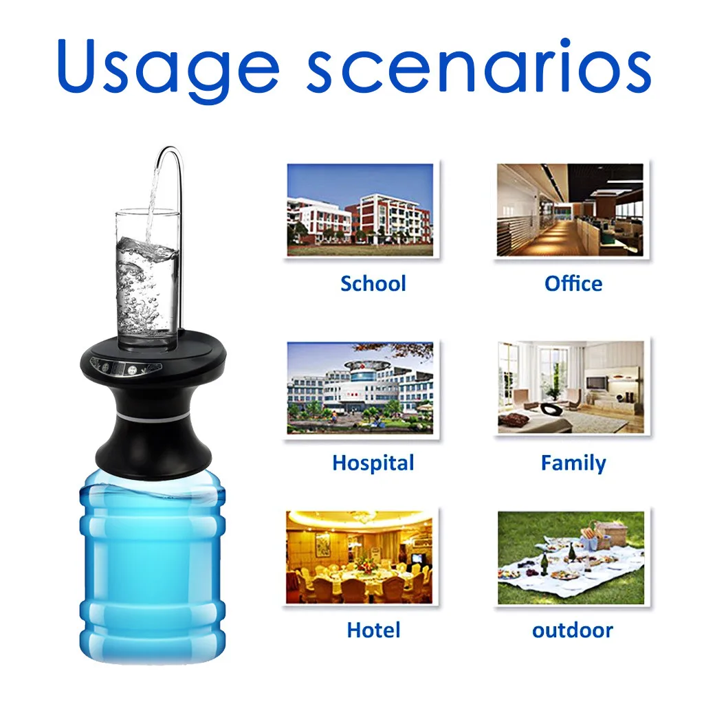 Electric Water Dispenser Portable Gallon Drinking Bottle Switch Smart Wireless Water Pump Water Treatment Appliances#10
Electric Water Dispenser Portable Gallon Drinking Bottle Switch Smart Wireless Water Pump Water Treatment Appliances#10