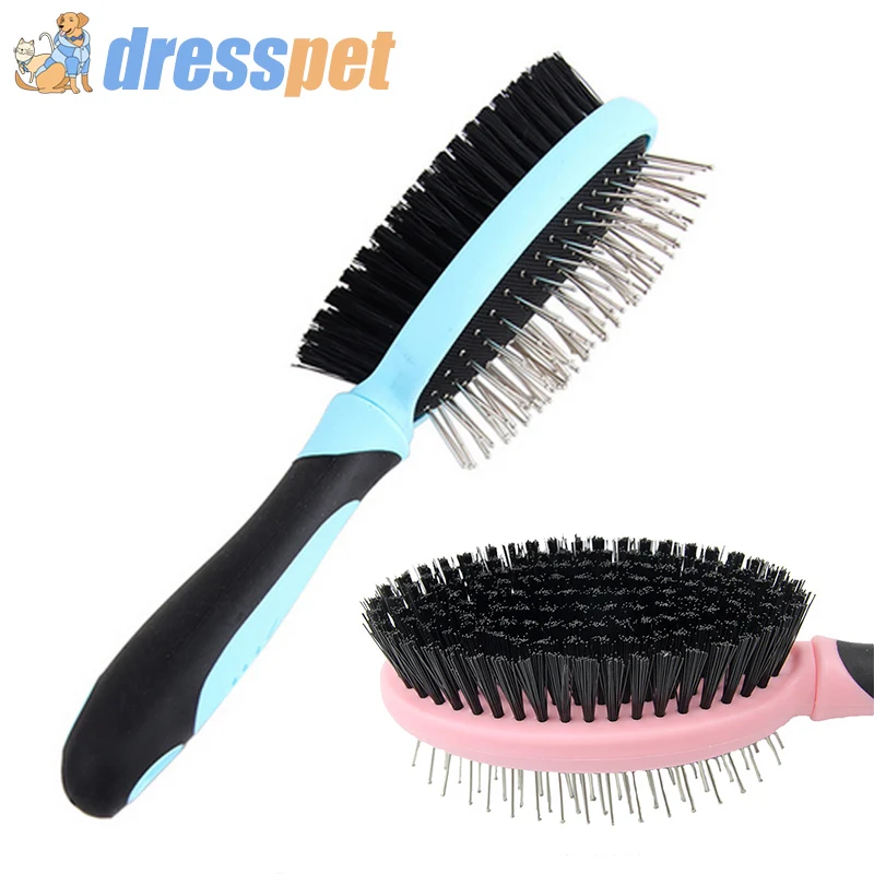 Double-sided Pet Clean Dog Grooming Brush Hair Remover Comb Fur Pets Tools Products New 2019 Animal Quick For Brushes Hairbrush
Double-sided Pet Clean Dog Grooming Brush Hair Remover Comb Fur Pets Tools Products New 2019 Animal Quick For Brushes Hairbrush