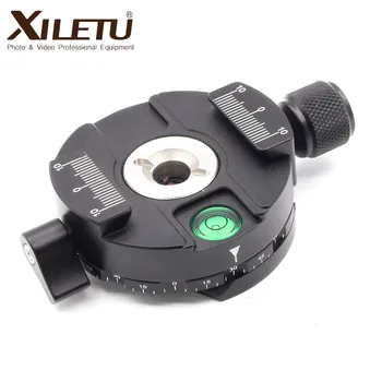 XILETU XPC-60C Aluminum 360 Degree Panoramic Tripod Head Clamping for Arca Swiss Tripod Ball Head with 38mm Quick Release Plate
XILETU XPC-60C Aluminum 360 Degree Panoramic Tripod Head Clamping for Arca Swiss Tripod Ball Head with 38mm Quick Release Plate