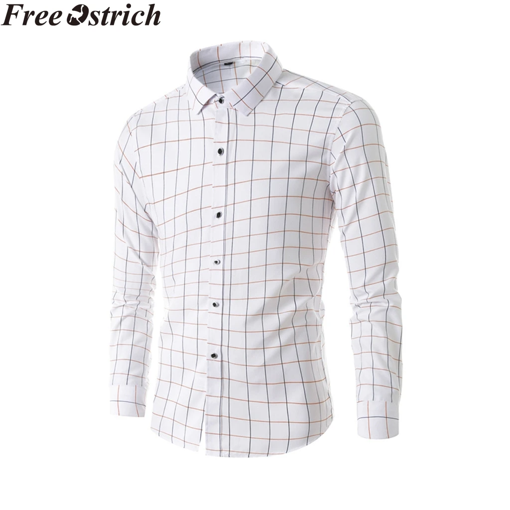 Men Summer Cotton Plaid Shirt Long Sleeve Lapel Button Casual Slim Tops Plus Size Business Social Soft Comfortable Men Shirt
Men Summer Cotton Plaid Shirt Long Sleeve Lapel Button Casual Slim Tops Plus Size Business Social Soft Comfortable Men Shirt