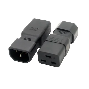 C14-C19 AC Power Adapter IEC320 C14 TO C19 Connector Converter Male To Female Socket Chassis Server Conversion Plug
C14-C19 AC Power Adapter IEC320 C14 TO C19 Connector Converter Male To Female Socket Chassis Server Conversion Plug