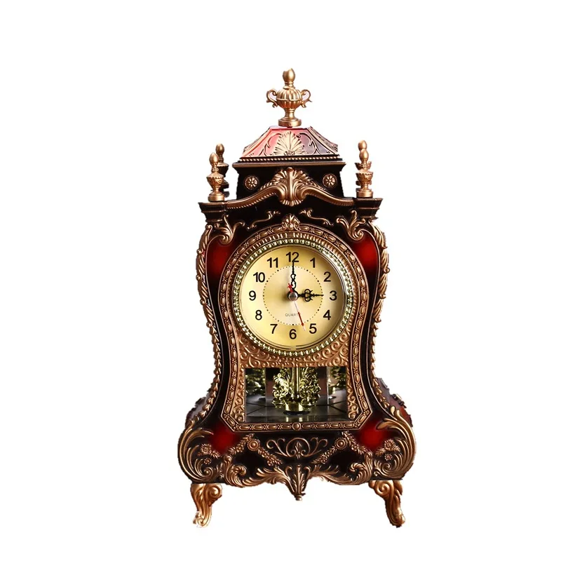 European Desk Clock Living Room mperial Furnishing European Decoration Mute Sweep Royalty Sitting Room TV Cabinet Vintage Clock
European Desk Clock Living Room mperial Furnishing European Decoration Mute Sweep Royalty Sitting Room TV Cabinet Vintage Clock