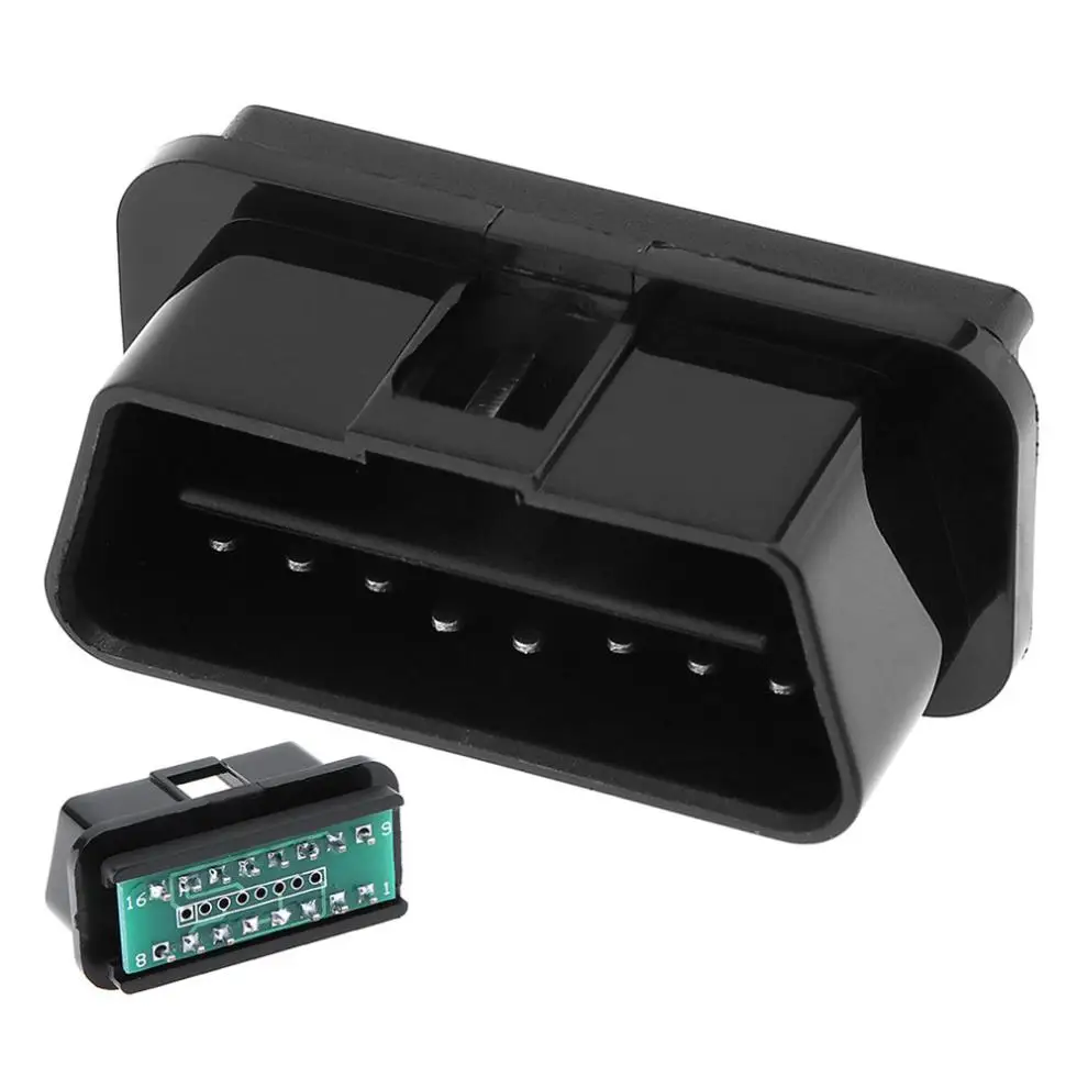 Plastic OBD-II 16Pin Male Extension Opening Cable Car Diagnostic Interface Connector PLug with Green Glossy Face Welding Plate
Plastic OBD-II 16Pin Male Extension Opening Cable Car Diagnostic Interface Connector PLug with Green Glossy Face Welding Plate