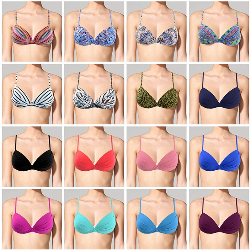 M&M Swimsuit Tops Sexy Women Underwire Girls Print Push Up Micro Bikini Ruched 2016 Summer Adjustable Swimwear Bikini Top
M&M Swimsuit Tops Sexy Women Underwire Girls Print Push Up Micro Bikini Ruched 2016 Summer Adjustable Swimwear Bikini Top