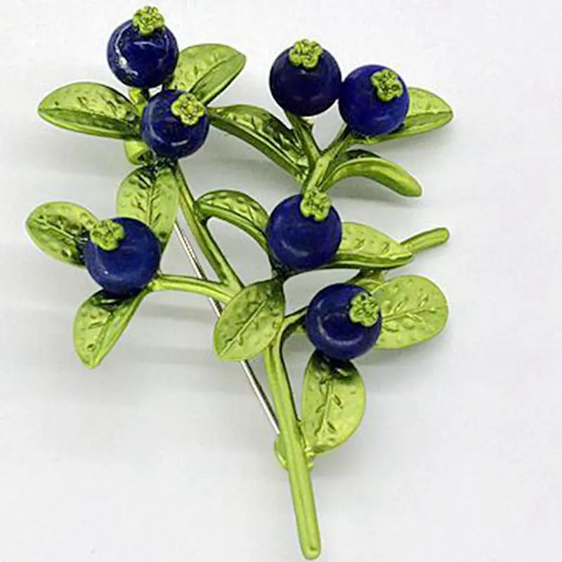 2018 Fashion brooch jewelry blueberry branches Natural bluestone Retro brooch Women's wedding accessories
2018 Fashion brooch jewelry blueberry branches Natural bluestone Retro brooch Women's wedding accessories