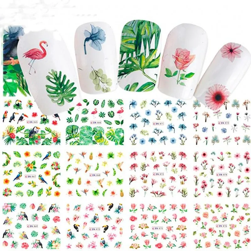 1 Sheet 12 Designs Nail Water Transfer Decals DIY Tattoo Slider Flamingo Rose Daisy Flower Pattern Nail Art Wraps Set BN865-876#
1 Sheet 12 Designs Nail Water Transfer Decals DIY Tattoo Slider Flamingo Rose Daisy Flower Pattern Nail Art Wraps Set BN865-876#