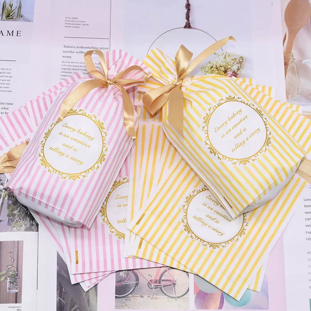 5Pcs/lot Cute Bow Tie Stripe Dots Cookie Candy Gift Bags Candy Biscuits Snack Baking Package Bag Festival Event Party Supplies
5Pcs/lot Cute Bow Tie Stripe Dots Cookie Candy Gift Bags Candy Biscuits Snack Baking Package Bag Festival Event Party Supplies