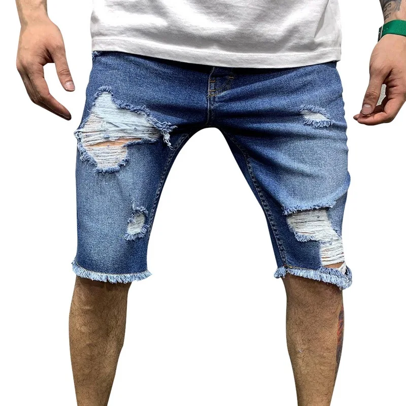 ADISPUTENT Male Stretch Short Jeans Fashion Casual Distressed Zipper Slim High Quality Elastic Denim Shorts Men Brand Shorts
ADISPUTENT Male Stretch Short Jeans Fashion Casual Distressed Zipper Slim High Quality Elastic Denim Shorts Men Brand Shorts