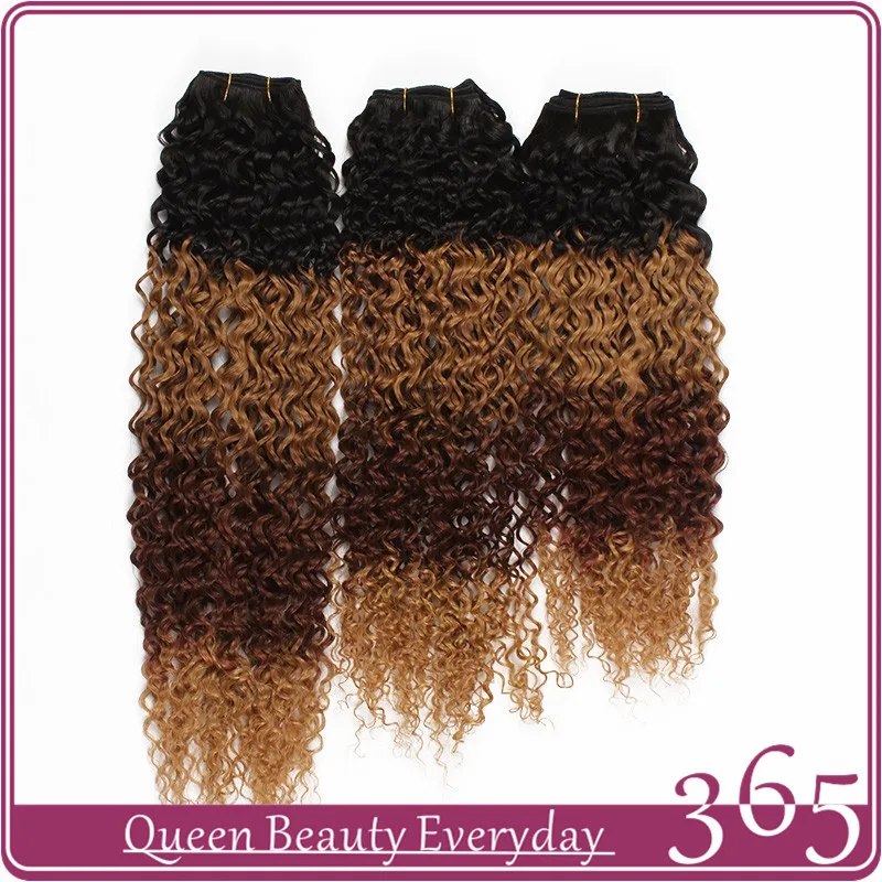 Ombre hair extensions 1B/30/33/27 brazilian curly virgin human hair weave 7A grade 365 queen hair products free shipping Ombre hair extensions 1B/30/33/27 brazilian curly virgin human hair weave 7A grade 365 queen hair products free shipping<br><br>Aliexpress