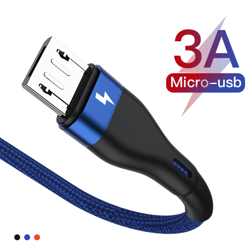 H&A 3A Micro USB Cable For Samsung Xiaomi Redmi Huawei Micro USB Phone Charging Cord USB Micro Charging For Phone
H&A 3A Micro USB Cable For Samsung Xiaomi Redmi Huawei Micro USB Phone Charging Cord USB Micro Charging For Phone
