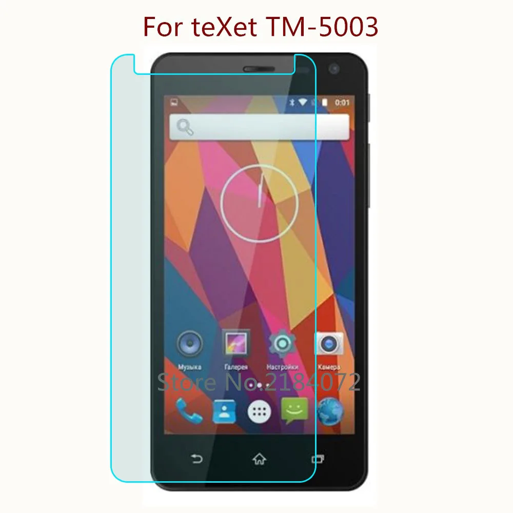 9H 2.5D Screen Protector Glass Phone For teXet TM-5003 Tempered SmartPhone Front Film Protective | Мобильные телефоны и