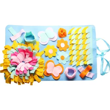 Pet Dog Smell Training Toys Pet Sniffing Pad Washable Training Blanket Feeding Mat Dog Foraging Skills Toys
Pet Dog Smell Training Toys Pet Sniffing Pad Washable Training Blanket Feeding Mat Dog Foraging Skills Toys