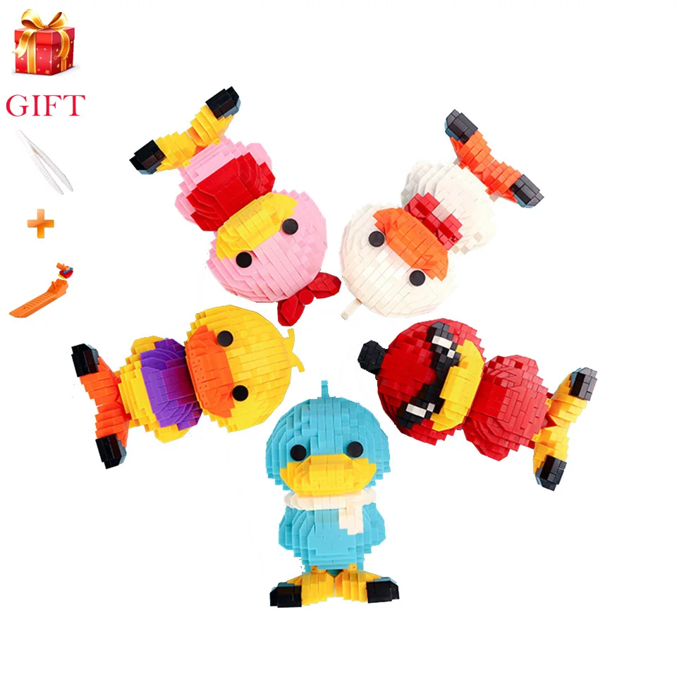 Cartoon Duckbill Boy Mini Building Blocks Assemable Toys Micro Diamond Educational Children Cute Animal Pet Duck Model Gifts Toy
Cartoon Duckbill Boy Mini Building Blocks Assemable Toys Micro Diamond Educational Children Cute Animal Pet Duck Model Gifts Toy