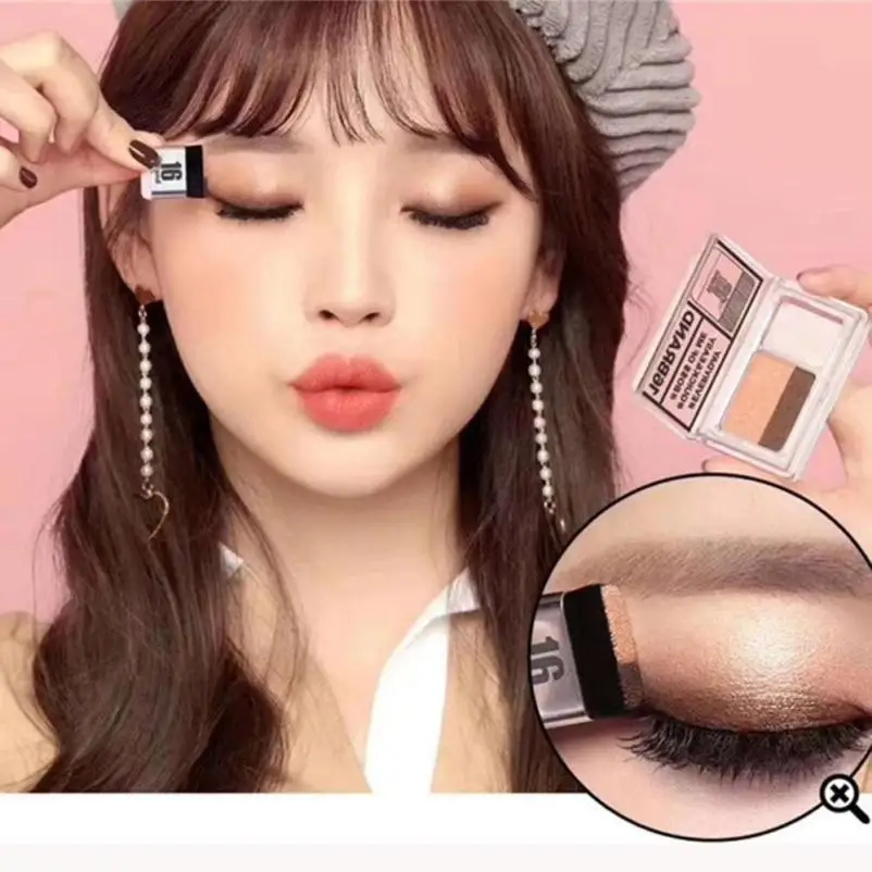 ISHOWTIENDA Convenient Easy To Use Eye Shadow Beginner Double Color Gradient Shadow Disk Quick Makeup Maquillaje Drop shipping
ISHOWTIENDA Convenient Easy To Use Eye Shadow Beginner Double Color Gradient Shadow Disk Quick Makeup Maquillaje Drop shipping