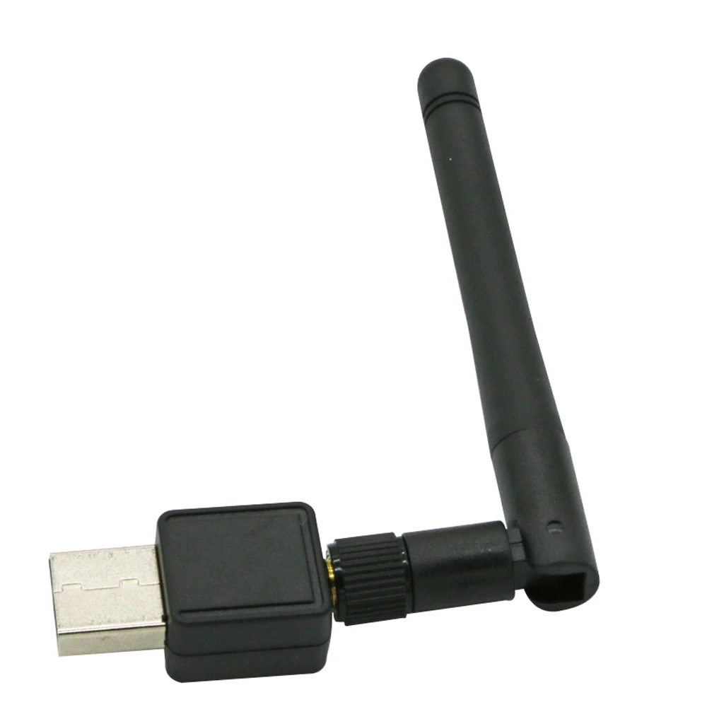 

Mini USB 5dbi WiFi receiver 150Mbps Wireless Adapter LAN Card 802.11n/g/b Wlan PC with Network Card booster Antenna for PC