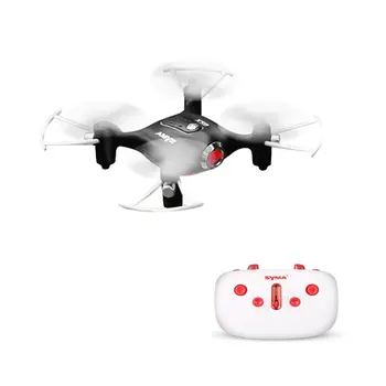 

SYMA X20 Pocket Drone 2.4G 4CH 6Aixs Altitude Hold Mode One Key Tak-off/Landing RC Quacopter RTF - Black