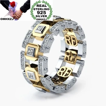 OMHXZJ Wholesale European Fashion Woman Man Unisex Party Birthday Wedding Gift Square AAA Zircon 925 Sterling Silver Ring RR928
OMHXZJ Wholesale European Fashion Woman Man Unisex Party Birthday Wedding Gift Square AAA Zircon 925 Sterling Silver Ring RR928