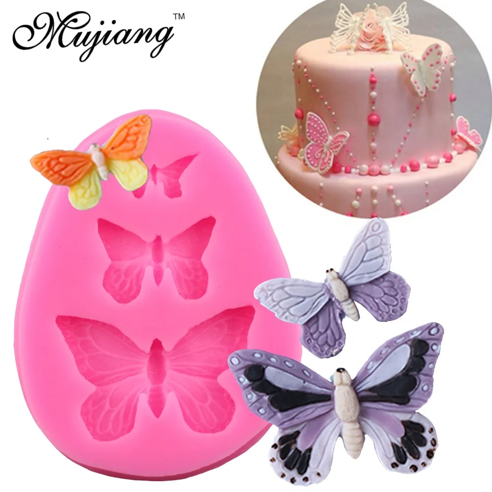 3D Butterfly Silicone Mold Fimo Clay Soap Molds Gumpaste Candy Chocolate Moulds DIY Craft Wedding Fondant Cake Decorating Tools
3D Butterfly Silicone Mold Fimo Clay Soap Molds Gumpaste Candy Chocolate Moulds DIY Craft Wedding Fondant Cake Decorating Tools
