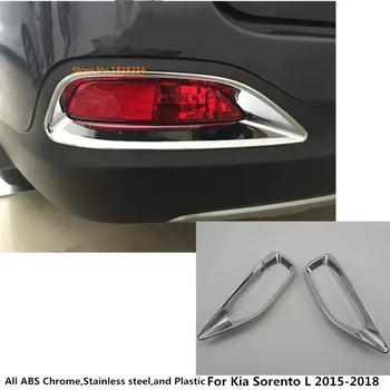 Car body ABS Chrome cover trim back tail rear fog light hoods lamp frame stick part 2pcs For Kia Sorento L 2015 2016 2017 2018
Car body ABS Chrome cover trim back tail rear fog light hoods lamp frame stick part 2pcs For Kia Sorento L 2015 2016 2017 2018