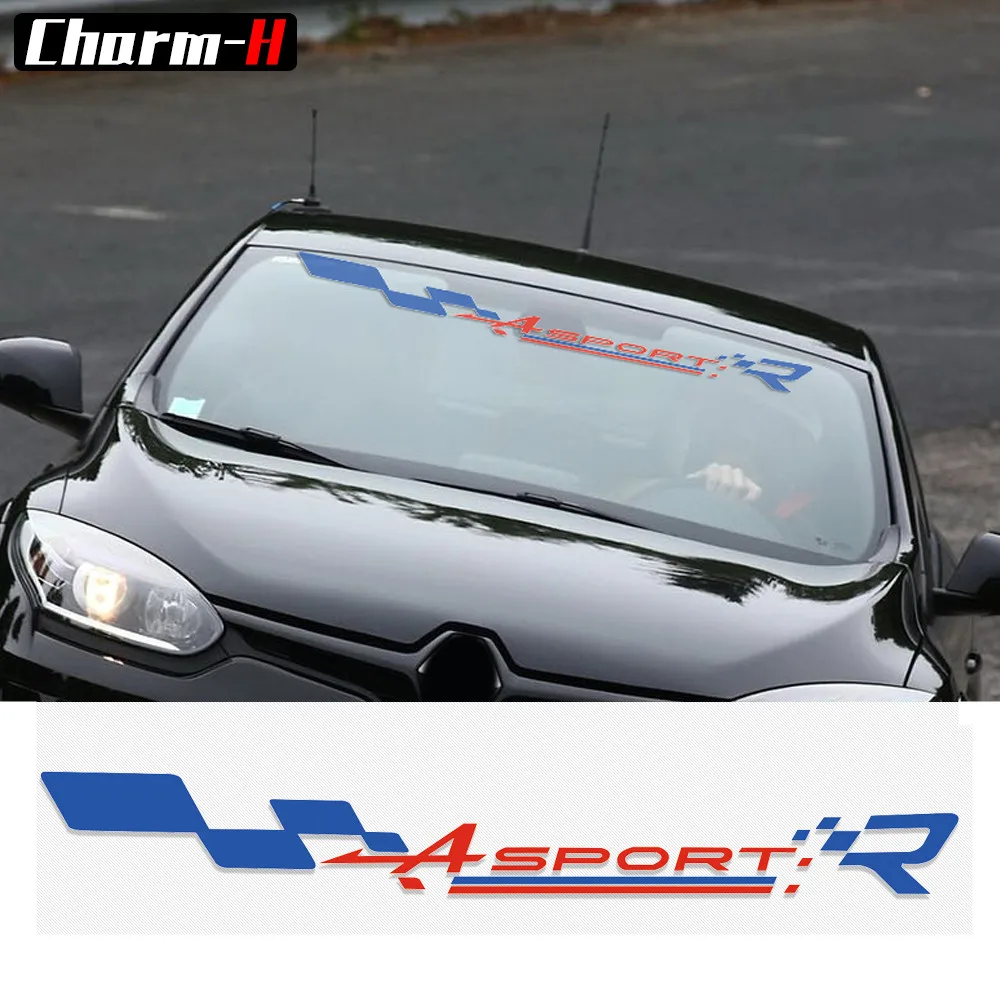 1 Piece Front Window Windsheild Logo Banner Vinyl Decal Stickers for Renault Clio R.S Twingo Megane Captur Sun Visor Stickers
1 Piece Front Window Windsheild Logo Banner Vinyl Decal Stickers for Renault Clio R.S Twingo Megane Captur Sun Visor Stickers