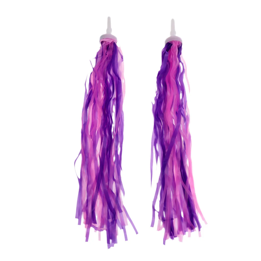 Nylon Fiber Children Kids Bicycle Front Basket+Handlebar Grip Tassels Streamers Purple for Kids’ Bicycles Tricycles Scooters Nylon Fiber Children Kids Bicycle Front Basket+Handlebar Grip Tassels Streamers Purple for Kids’ Bicycles Tricycles Scooters