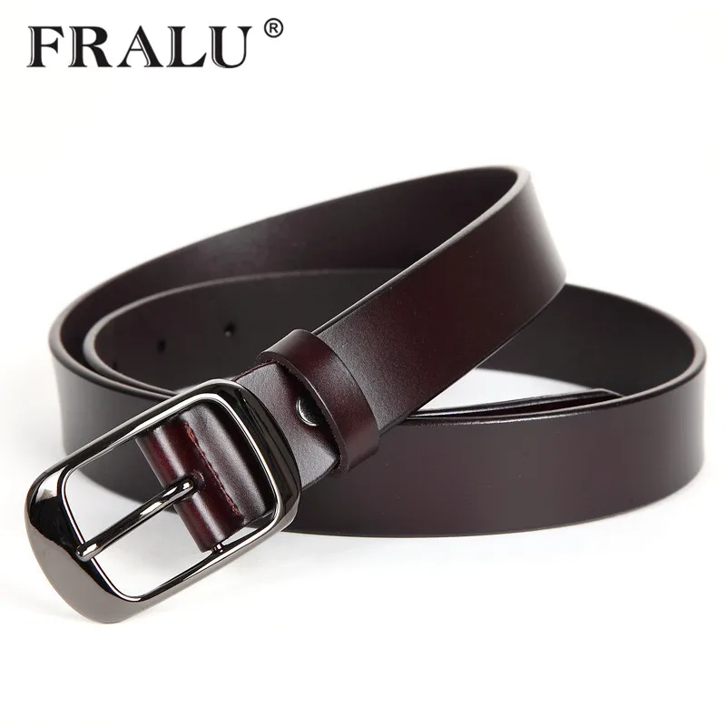 FRALU Fashion British wind two - story cow leisure belt real leather buckle young belt genuine leather women belt
FRALU Fashion British wind two - story cow leisure belt real leather buckle young belt genuine leather women belt
