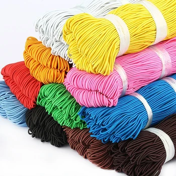 ZIEENE 200 Yards Diameter 3mm Round Elastic Cords Stretch Rubber Rope Nylon For Bracelet Beads Hair Strips Shoelace 112 Colors
ZIEENE 200 Yards Diameter 3mm Round Elastic Cords Stretch Rubber Rope Nylon For Bracelet Beads Hair Strips Shoelace 112 Colors