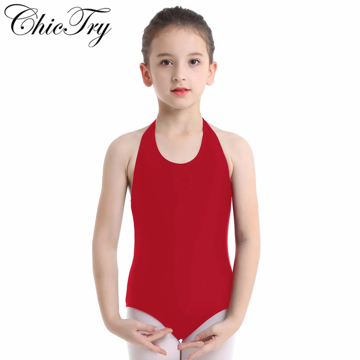 Children Kids Girls Stage Performance Ballet Leotard Sleeveless Halter Cutout Back Ballet Dance Gymnastics Leotard Jumpsuit
Children Kids Girls Stage Performance Ballet Leotard Sleeveless Halter Cutout Back Ballet Dance Gymnastics Leotard Jumpsuit