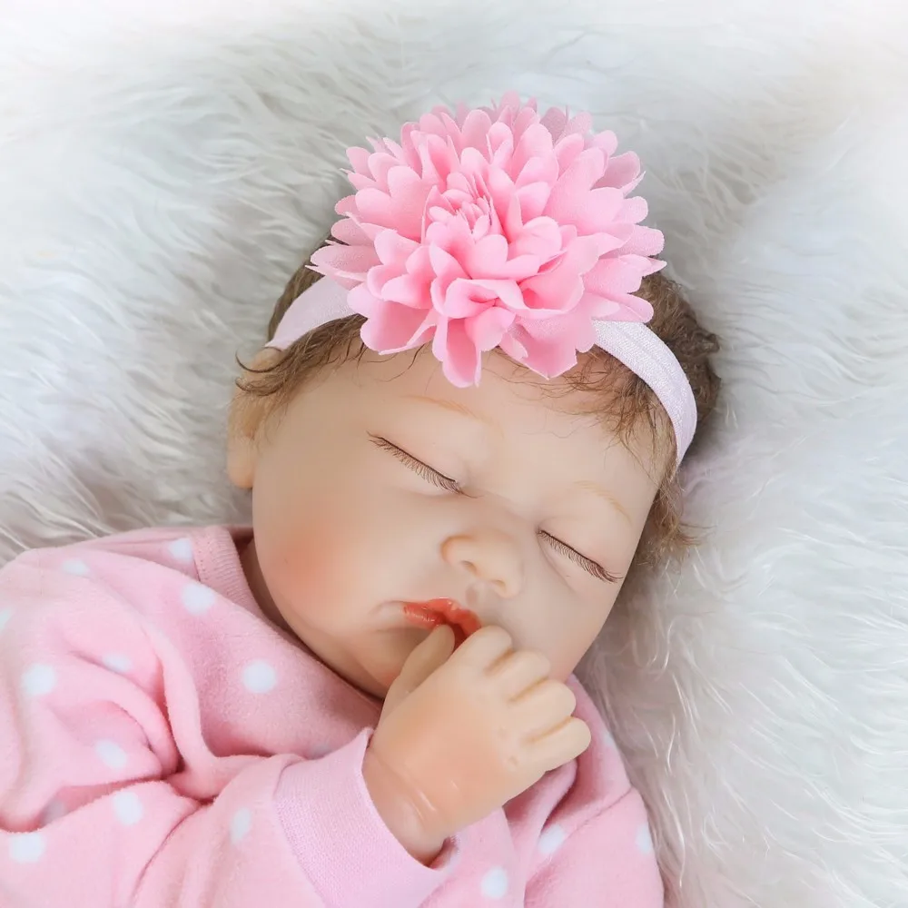 NPK Cute Silicone Reborn Dolls Baby Menina Alive 55cm Newborn Baby Doll with Pink Clothes Bebe Baby Girls Gift Kids Playmates
NPK Cute Silicone Reborn Dolls Baby Menina Alive 55cm Newborn Baby Doll with Pink Clothes Bebe Baby Girls Gift Kids Playmates