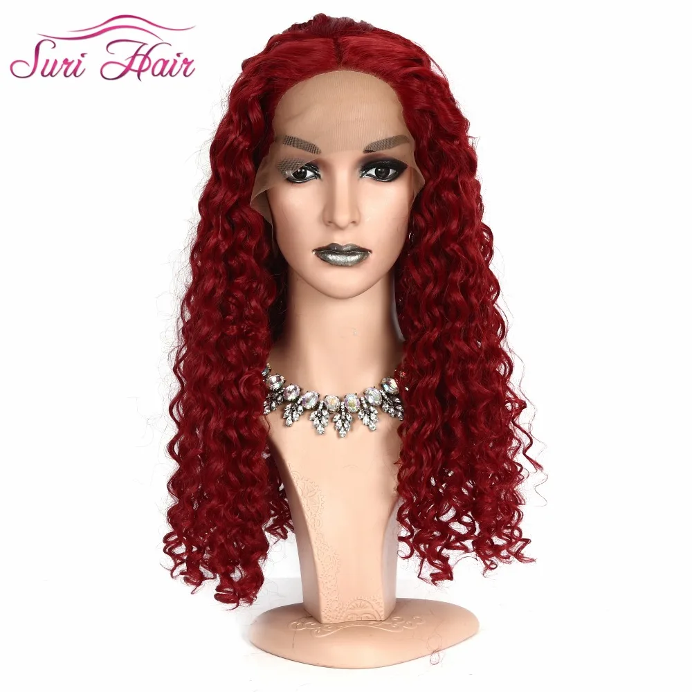 Suri Hair 26 inch lace front wig kinky curly synthetic wigs for black women Cosplay wigs Guleless 130% density natural hairline
Suri Hair 26 inch lace front wig kinky curly synthetic wigs for black women Cosplay wigs Guleless 130% density natural hairline