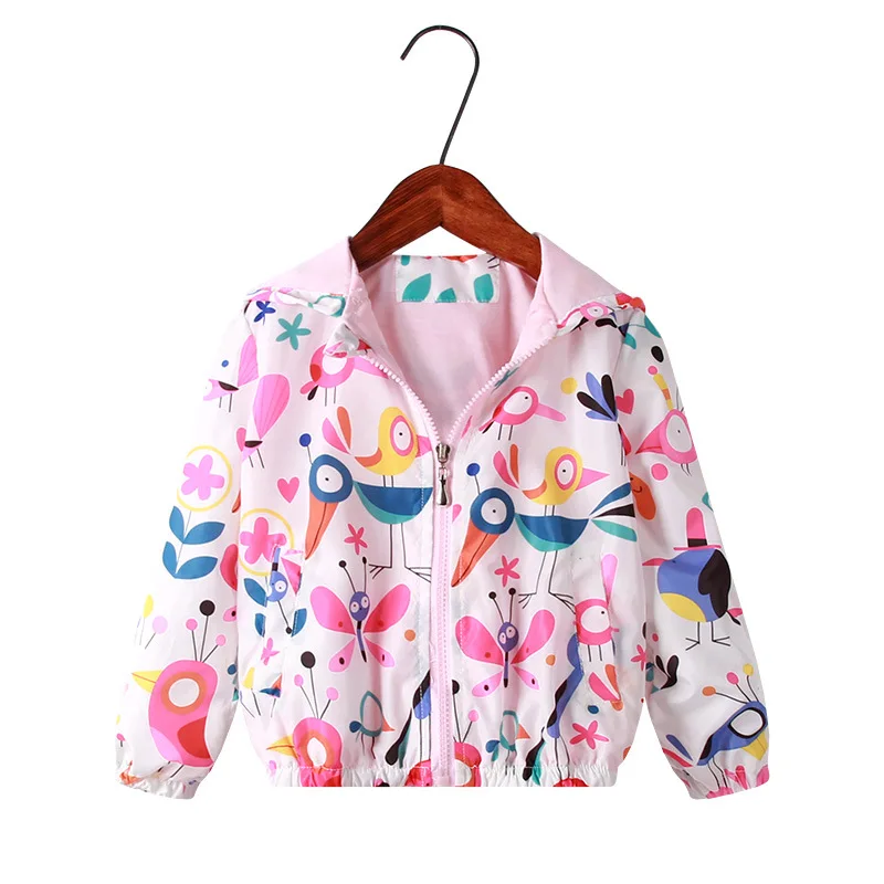 2019 Spring Girls Jackets Cartoon Fashion Kids Coats Hooded Zipper Toddler Girl Outwear Autumn Children's Windproof Clothes
2019 Spring Girls Jackets Cartoon Fashion Kids Coats Hooded Zipper Toddler Girl Outwear Autumn Children's Windproof Clothes