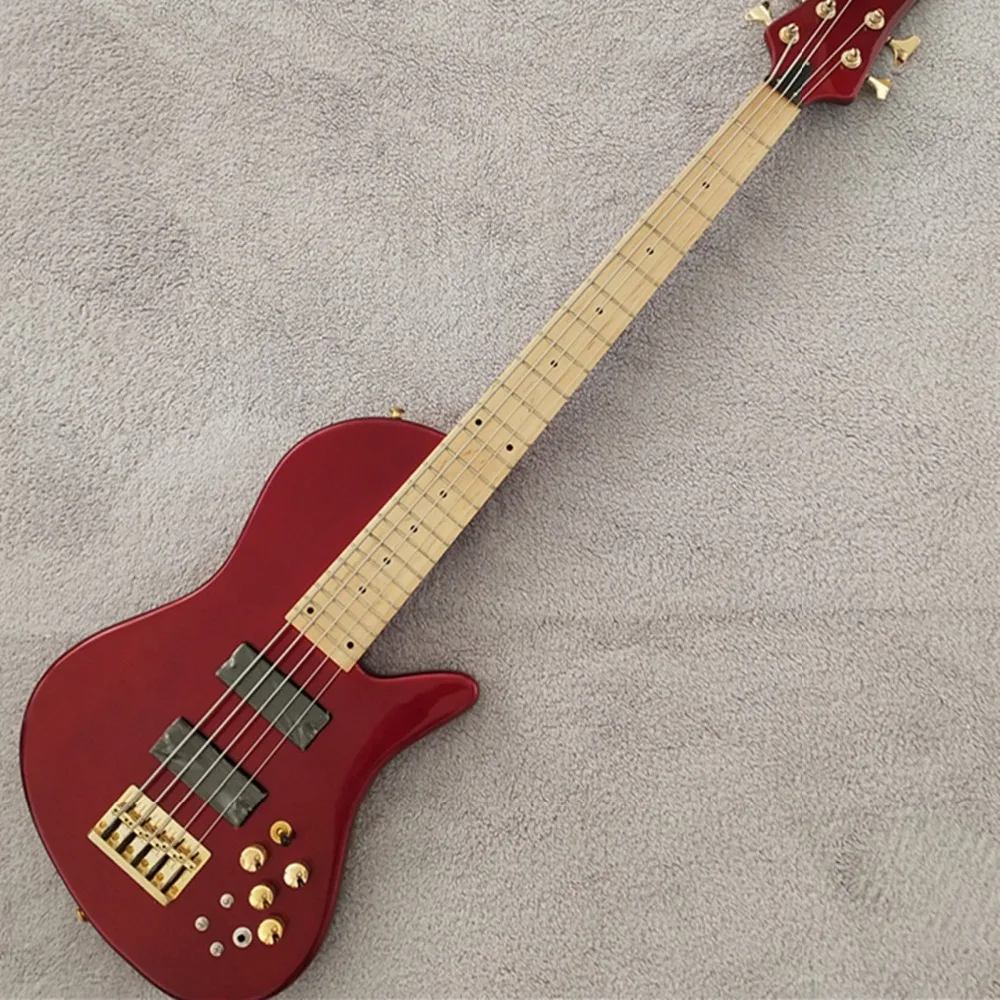 5 Strings Butterfly Bass Guitar,Wine Red Electric Guitar,Maple Fretboard,Golden Hardware,Free Shipping
5 Strings Butterfly Bass Guitar,Wine Red Electric Guitar,Maple Fretboard,Golden Hardware,Free Shipping