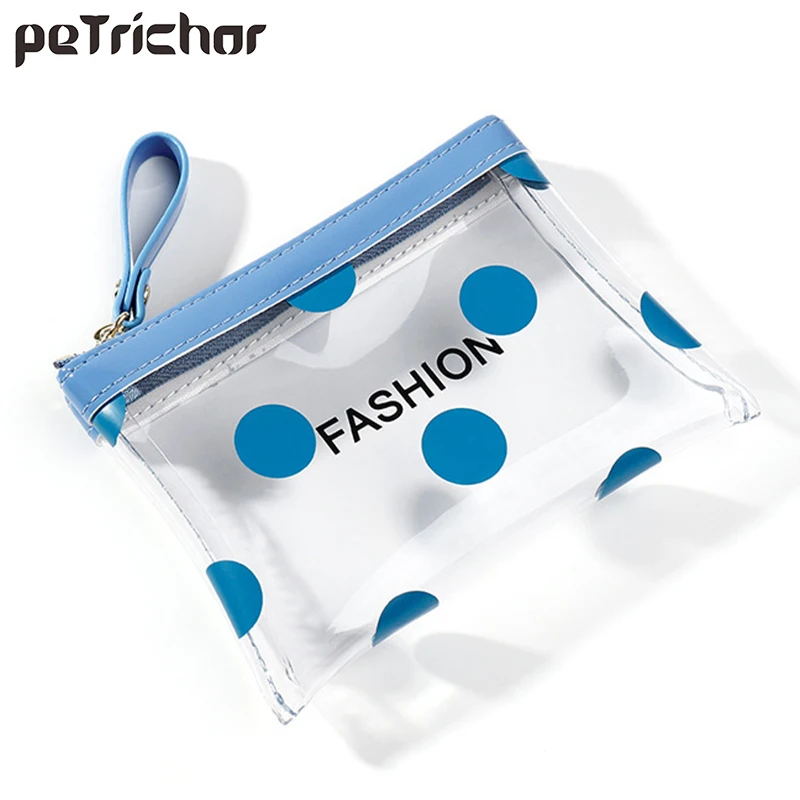 Brand Transparent Ladies Coin Purse Wallets Zipper PVC Clear Card Holder Womens Purse Wallet High Quality Female Dot Change Bag
Brand Transparent Ladies Coin Purse Wallets Zipper PVC Clear Card Holder Womens Purse Wallet High Quality Female Dot Change Bag